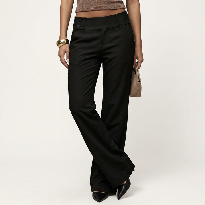 Daena Wide-Leg Statement Trousers