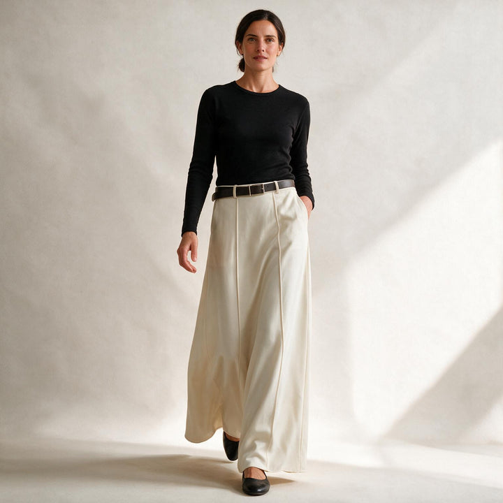 Nadina Flowing Midi Skirt