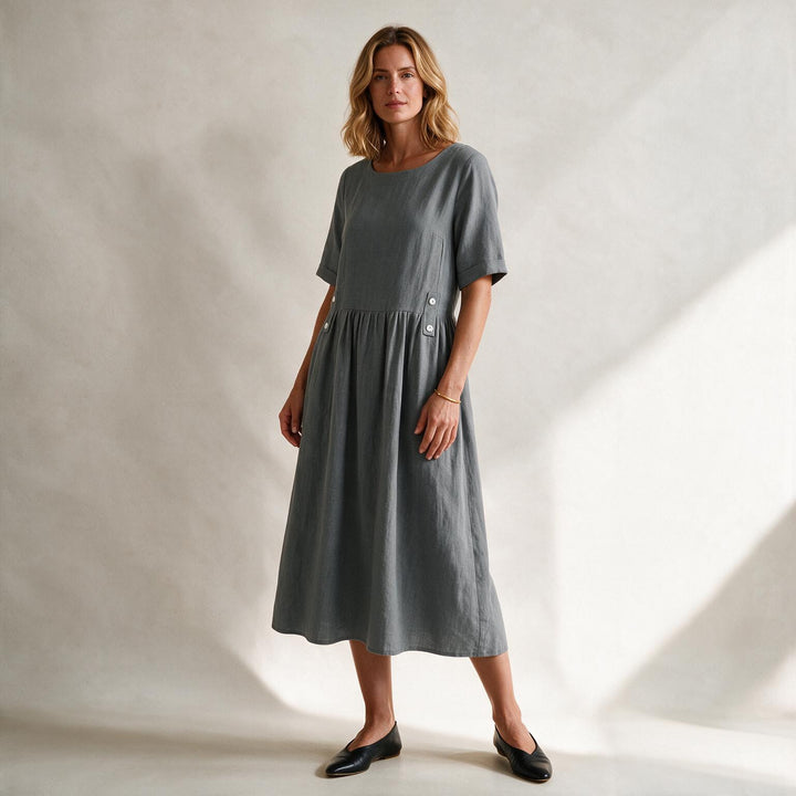 Freya Midi Flow Dress