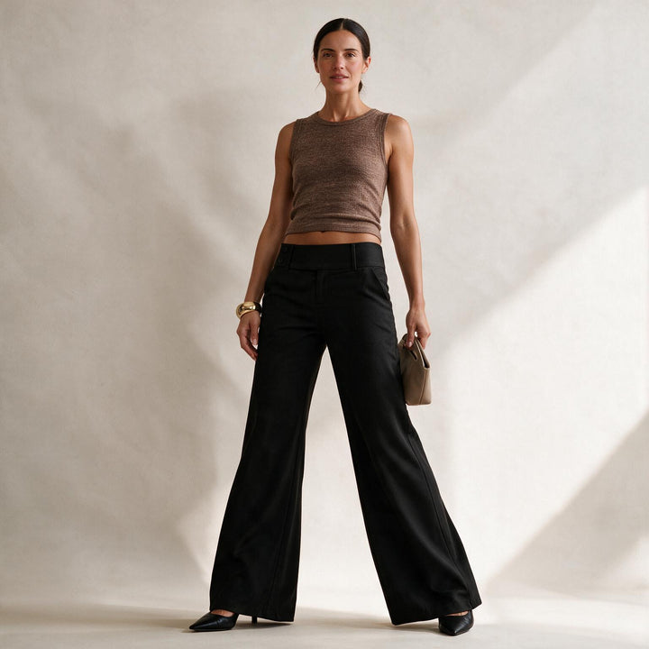 Daena Wide-Leg Statement Trousers