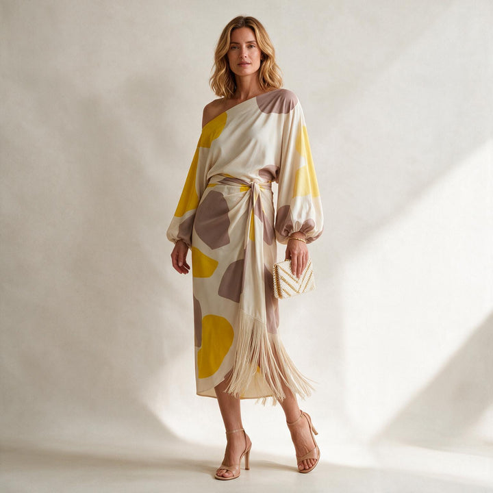 Vera Draped Dress